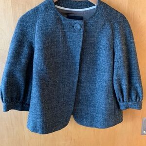 Banana Republic Charcoal Women's Cape Jacket